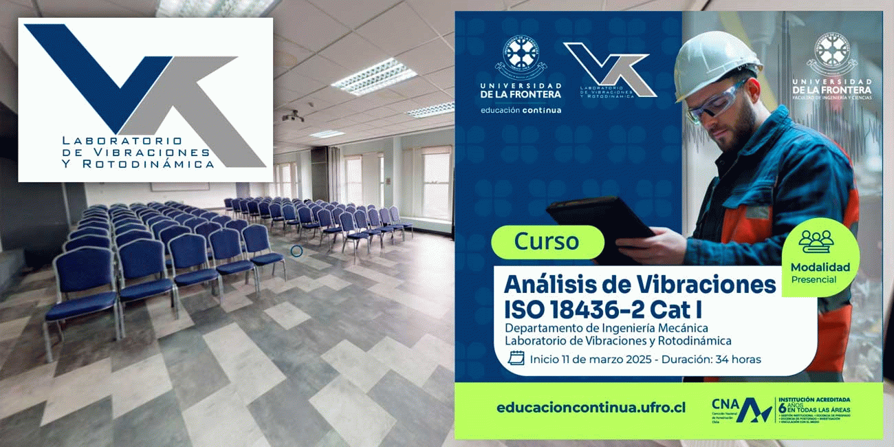 LVR lanza curso de capacitación certificado en análisis de vibraciones bajo norma ISO 18436-2